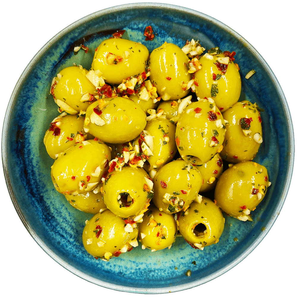 Garlic & Chilli Olives