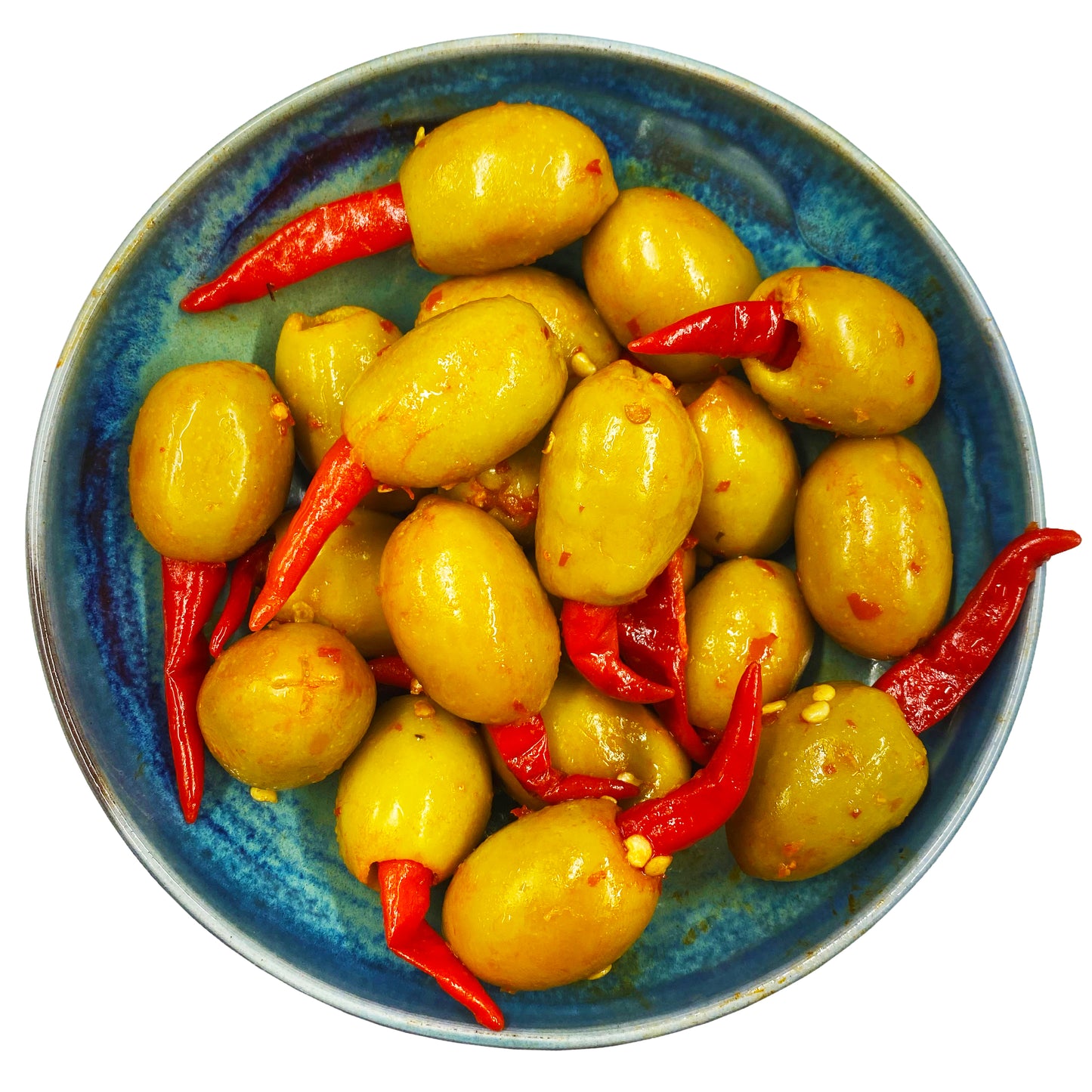 Hot Chilli Olives (Very Hot)