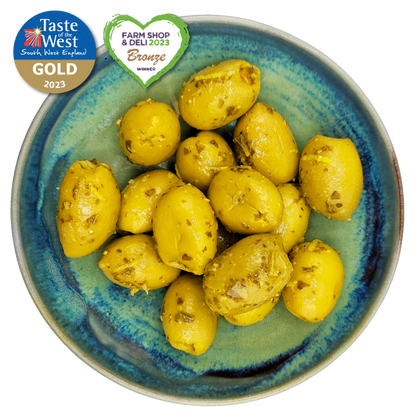 South Devon Basil Pesto Olives