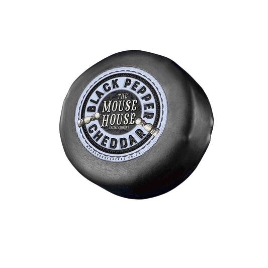 Black Pepper Waxed Cheese