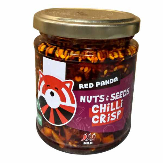 Red Panda Chilli Crisp Nuts and Seeds 180ml