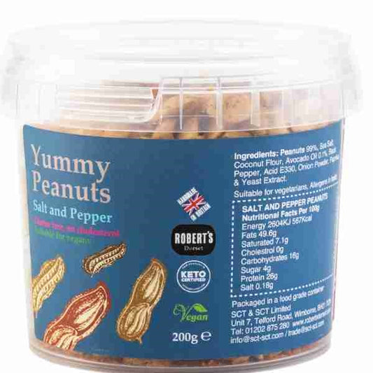Yummy Peanuts Salt & Pepper 200g