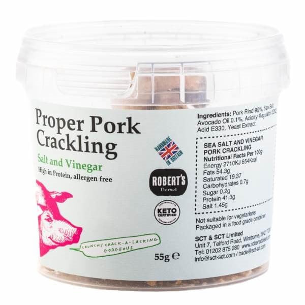 Proper Pork Crackling - Sea Salt 55g