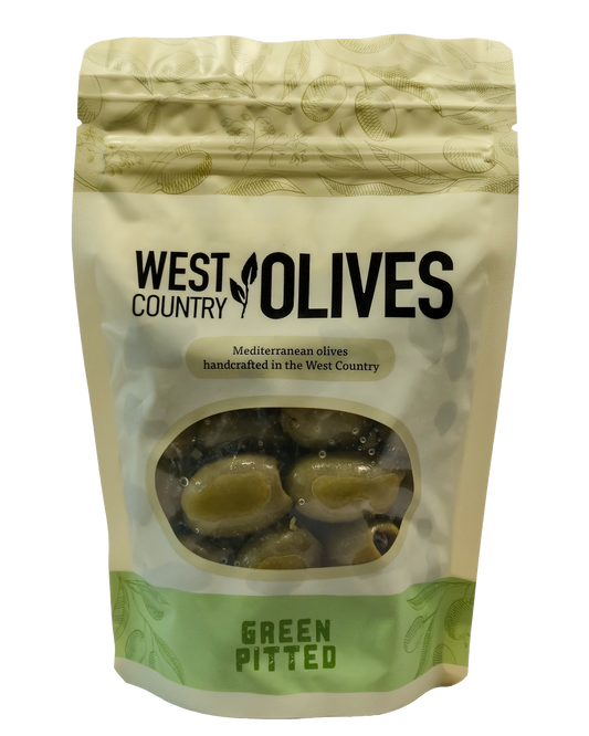 Green Pitted Olives